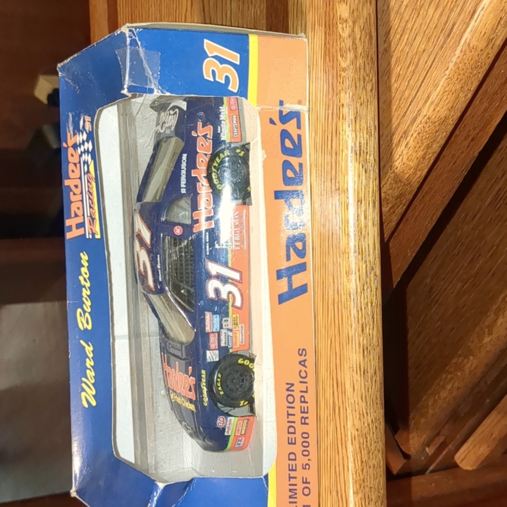 Limited edition one of 5,000 replicas made Hardee's and Coca-Cola and NASCAR